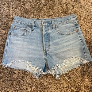 Levi 501 High Rise Shorts